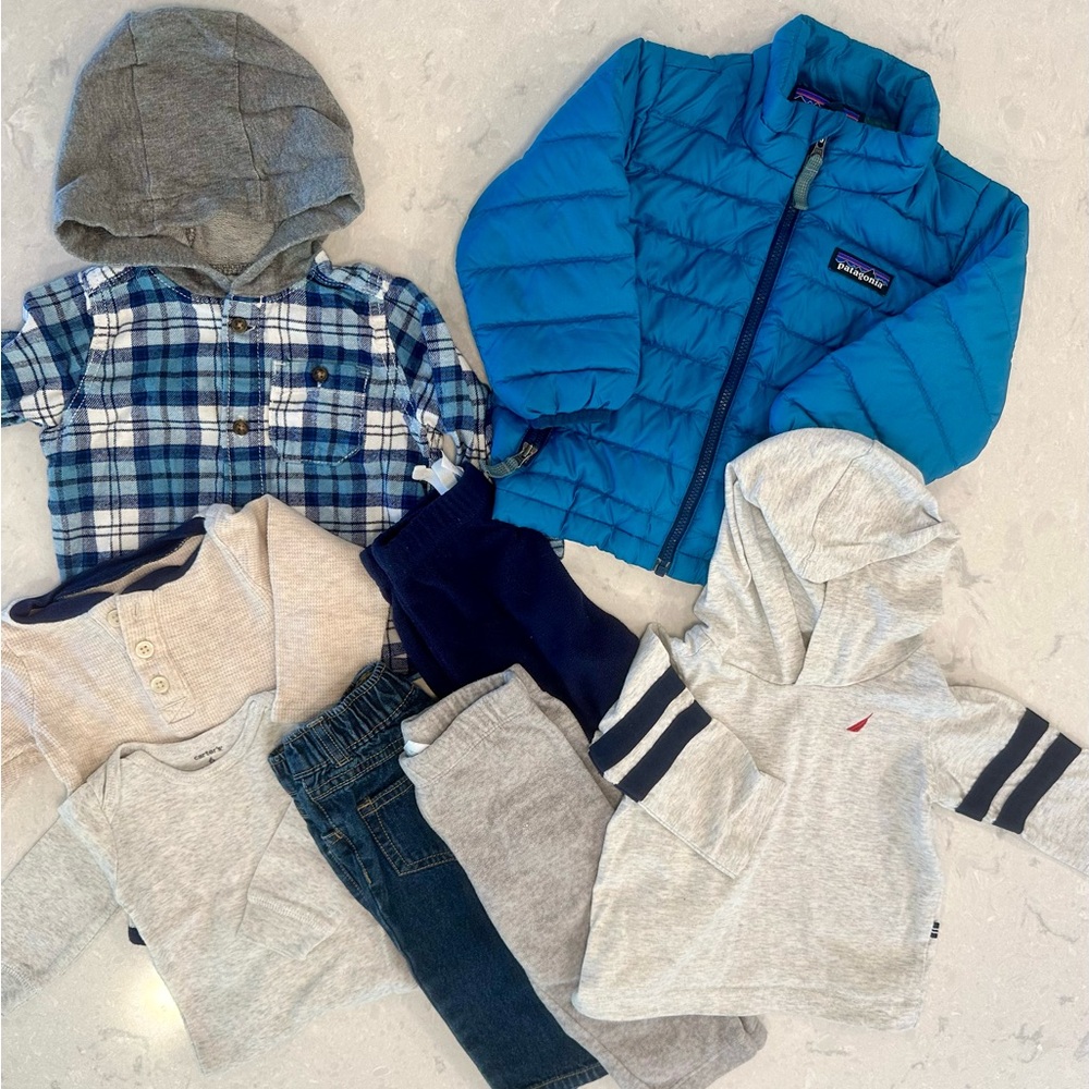 Baby Boy 6-12mo Winter Bundle